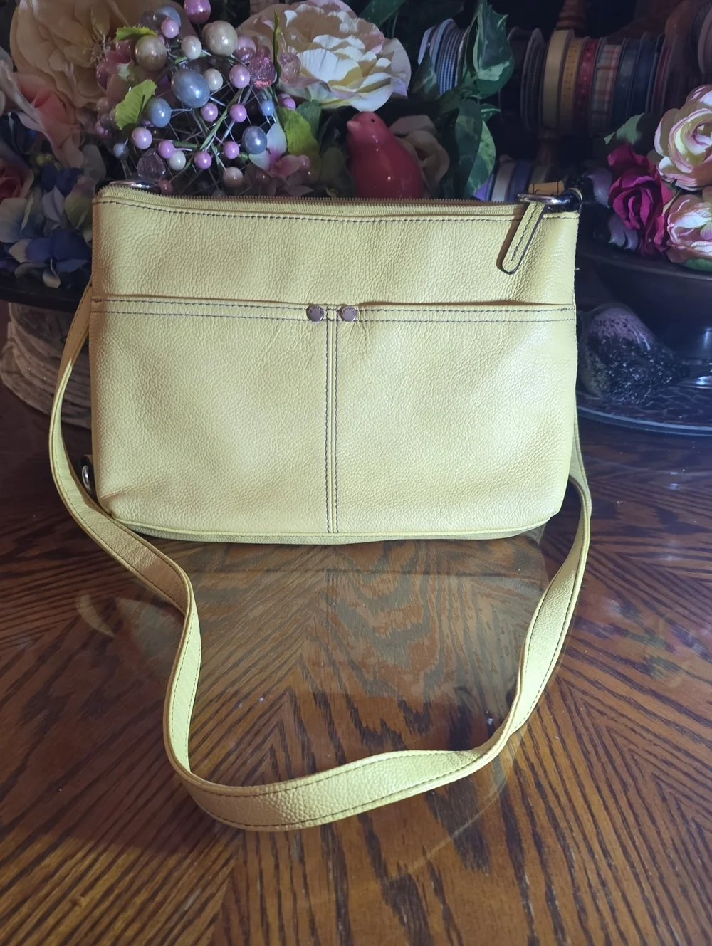 Tignanello Genuine Leather Crossbody